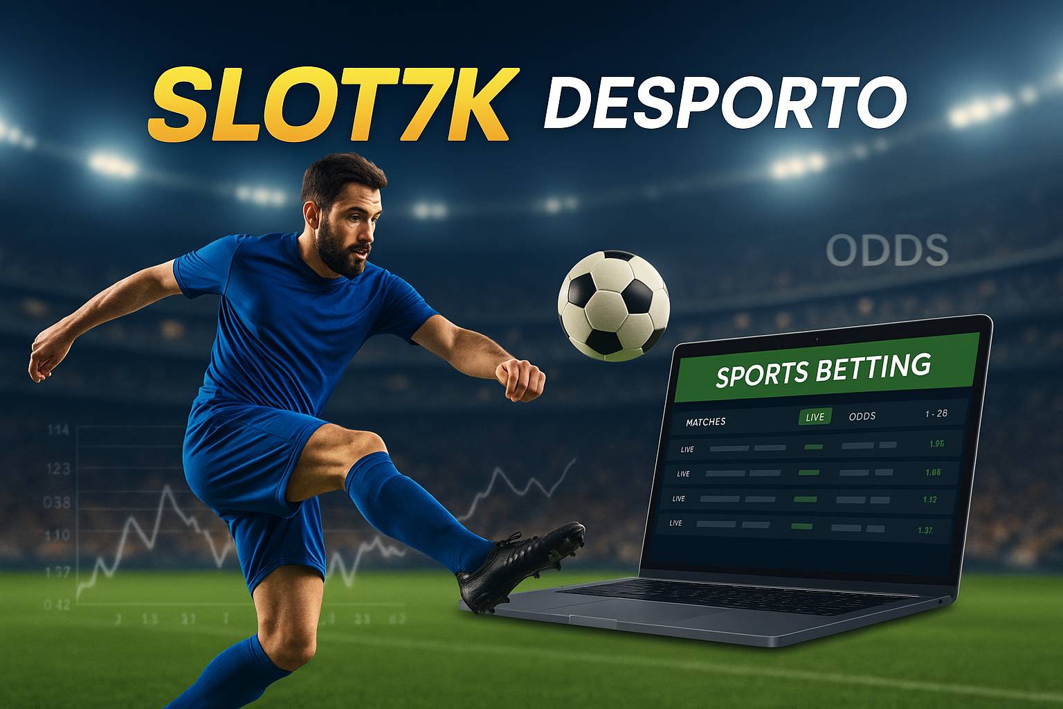 Aposte em apostas esportivas no cassino online SlOT7K