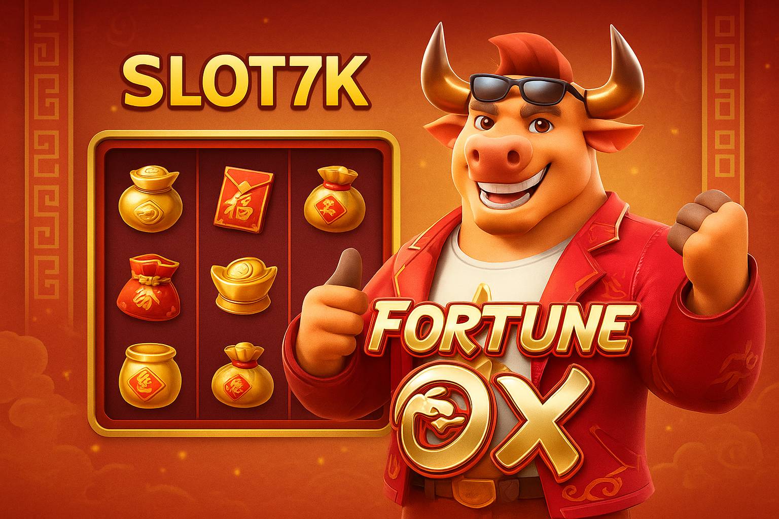 Fortune Ox no SlOT7K- Aposte Agora e Reivindique Seus Ganhos