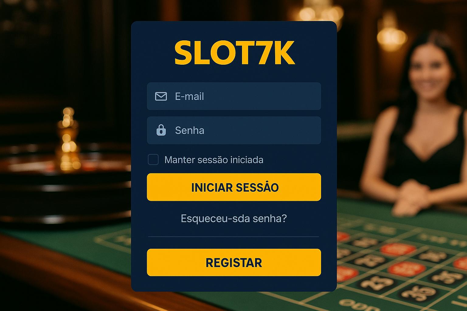 Login no Cassino SlOT7K